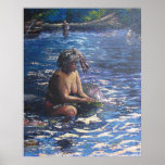 Bañista del Shaman Posters