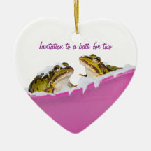 Baño de burbujas para las ranas del mascota ornamentos para reyes magos