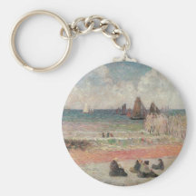 Baño de Dieppe por Gauguin, impresionismo del vint Llavero