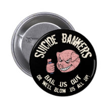 Banqueros del suicidio pins