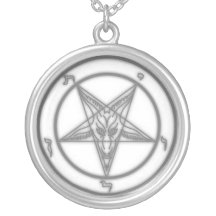 Baphomet gris grimpola personalizada