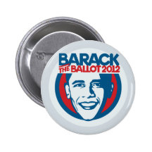 Barack el botón favorable-Obama de la votación '12