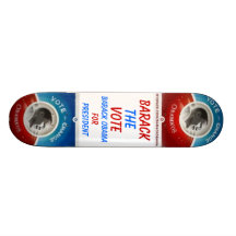 Barack el voto patines personalizados