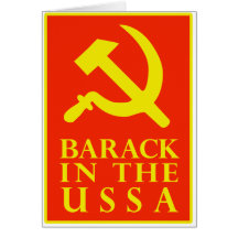 Barack en el USSA Tarjetas