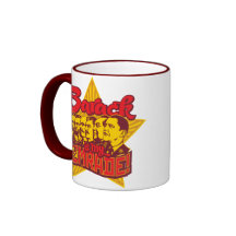 ¡Barack es mi camarada! Taza