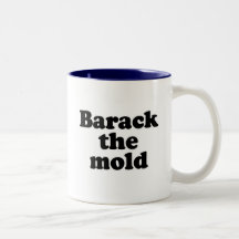 Barack la camiseta del molde taza de café