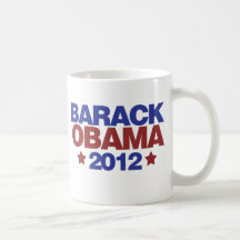 Barack Obama 2012 Tazas