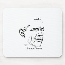 Barack Obama Alfombrilla De Ratón