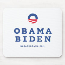 Barack Obama Biden 2012 con el logotipo de "O" Alfombrilla De Raton