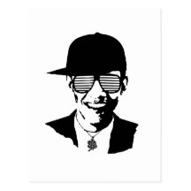 Barack Obama Bling Tarjetas Postales