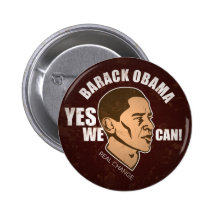 Barack Obama, cambio Vintage-Real Pin