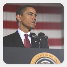 Barack Obama Colcomanias Cuadradases