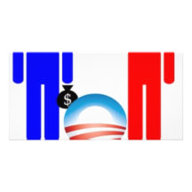 Barack Obama el socialista Tarjetas Con Fotos Personalizadas