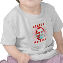 Barack Obama hace frente a la camiseta