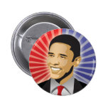 Barack Obama intrépido Pin