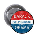 Barack Obama para el perno del presidente Pins