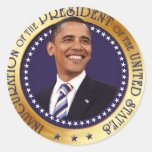 Barack Obama Pegatina Redonda
