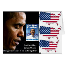 Barack Obama Tarjeta