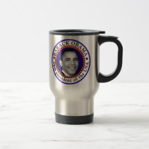 BARACK OBAMA - taza BW de 44 PRESIDENTES