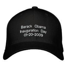 Barack ObamaInauguration Day01-20-2009 Gorros Bordados