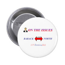 Barack y adelante pin