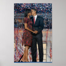 BARACK Y POSTER DE MICHELLE OBAMA