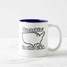 Barackin la camiseta de los E.E.U.U. Taza