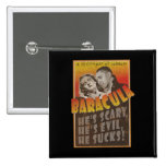 Baracula - cartel de película de Barack Obama Pin