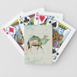 Baraja azul soñadora de los camellos cartas de juego