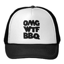 Barbacoa del Bbq de OMG WTF Gorra
