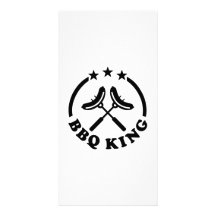 Barbacoa del rey del Bbq Tarjetas Personales