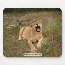 Barbary Lion-nap-005 Tapete De Ratones