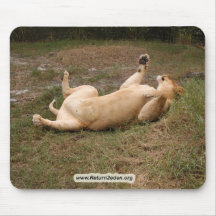 Barbary Lion-nap-015 Alfombrilla De Raton