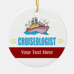 Barco de cruceros divertido adornos