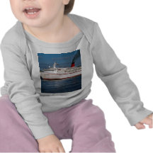 Barco de cruceros "princesa de Cunard " Camiseta