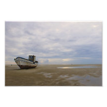 Barco de pesca trenzado impresiones fotográficas