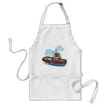 Barco del tirón delantales
