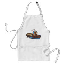 Barco del tirón delantales