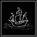 Barco pirata. Galleon. blanco y negro Esculturas Fotograficas