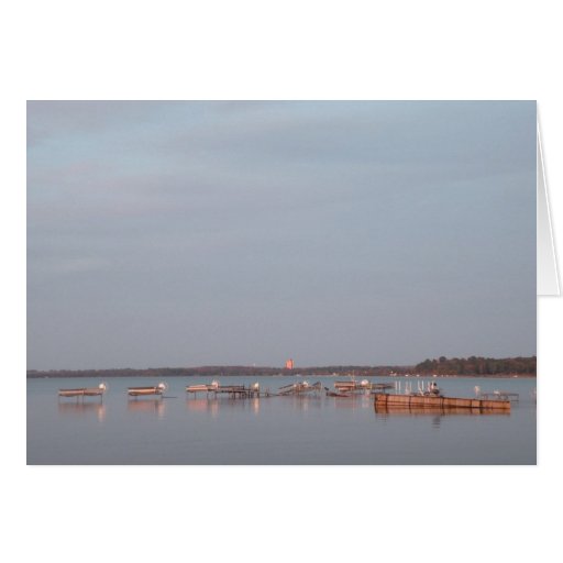 Barcos - bahía transversal magnífica tarjetas