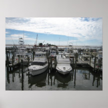 Barcos de Biloxi Posters