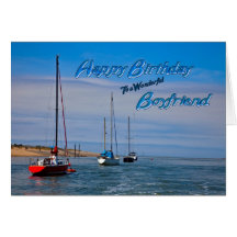 Barcos de navegación en el cumpleaños del ancla pa felicitacion 