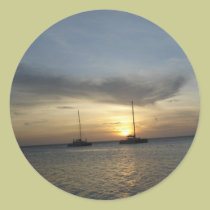 Barcos de pesca tropicales pegatinas