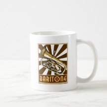 Barítono retro taza