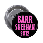 Barr/Sheehan 2012 Pins