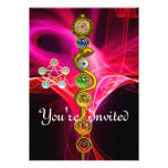 BARRA DE ASCLEPIUS CON 7 CHAKRAS, ENERGÍA ESPIRITU ANUNCIOS  