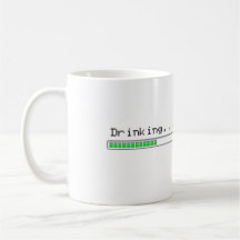 barra de consumición del progreso taza de café