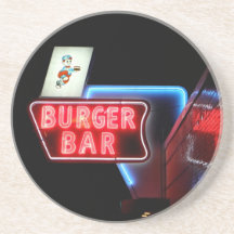 Barra de la hamburguesa de Bristol Virginia Posavasos Para Bebidas