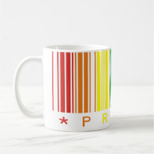 Barra del orgullo tazas