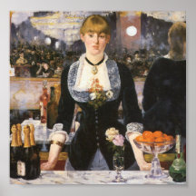 Barra en el Folies Bergère Impresiones